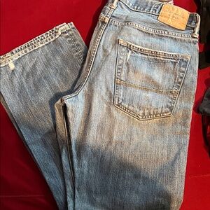 Abercrombie & Fitch Light Blue Straight Jeans